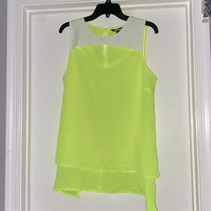 Neon yellow top